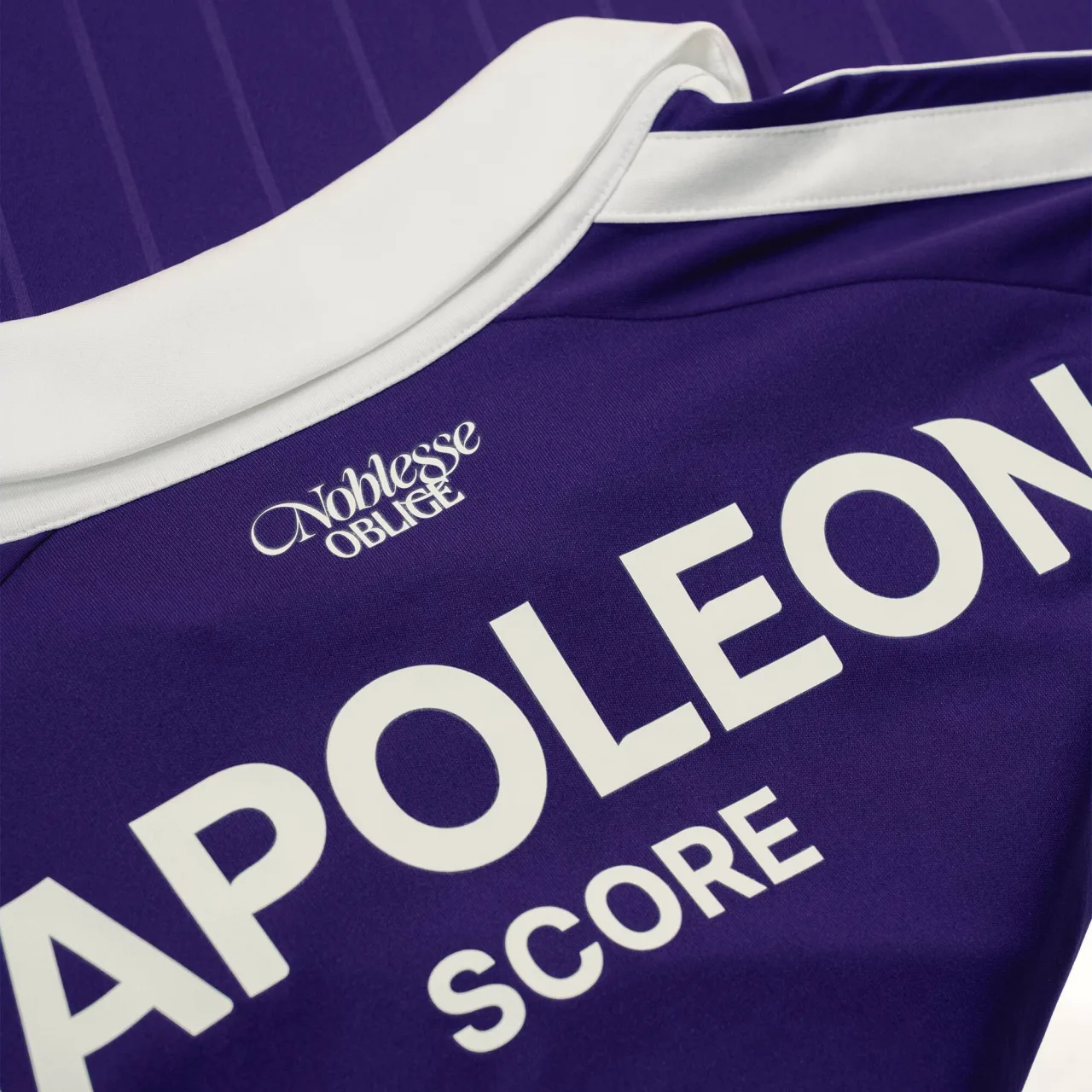 RSC Anderlecht 2026-27 home kit collar detail