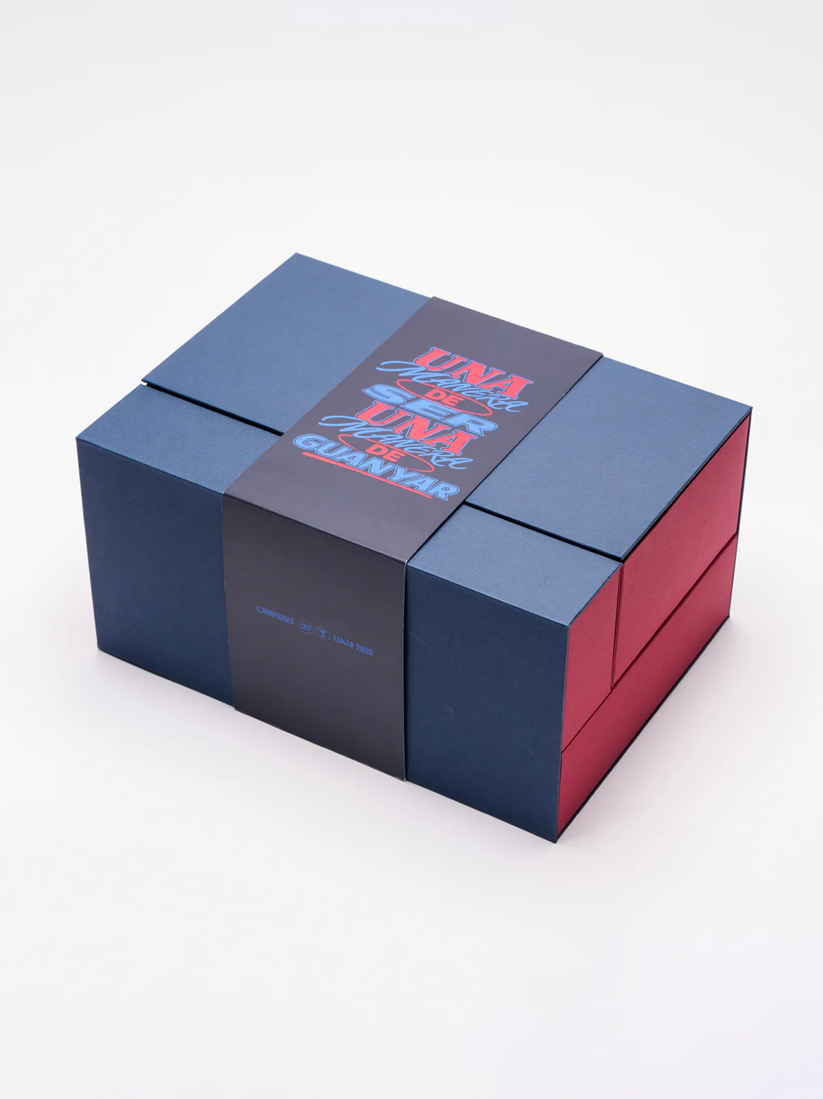 Barcelona LaLiga victory box closed