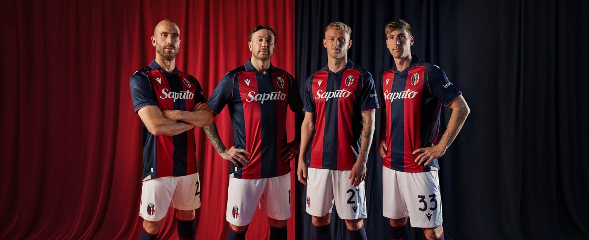 Bologna 2026-27 home kit by Macron