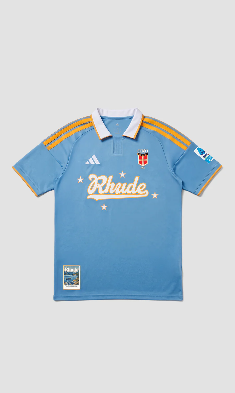 Como 1907 x Rhude x adidas fourth jersey front