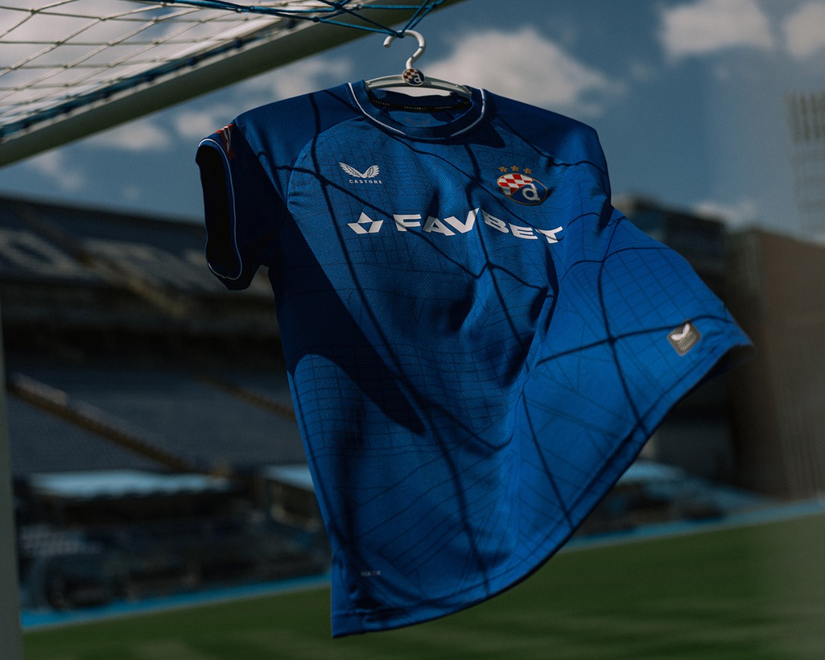 Dinamo Zagreb 2026-27 home kit by Castore