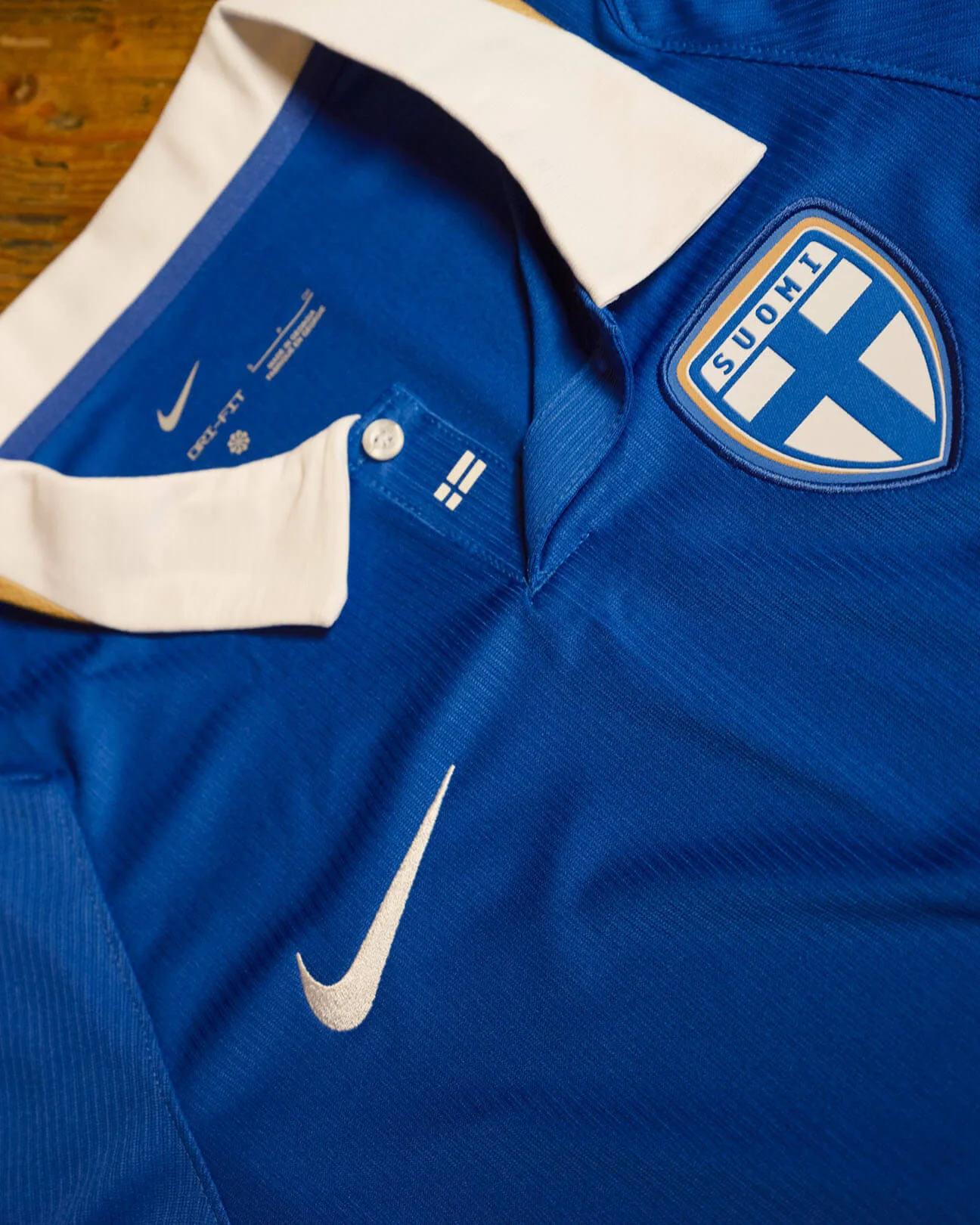 Finland 2026 away kit detail