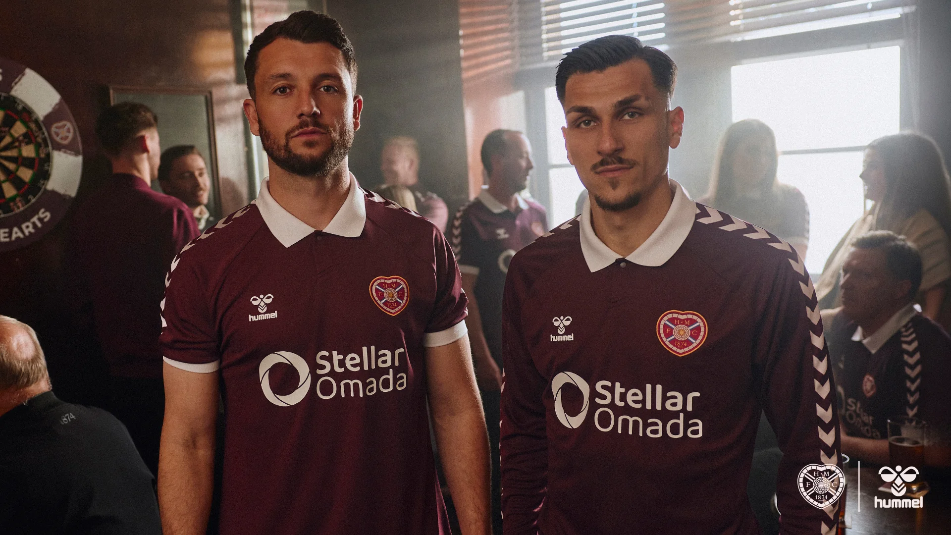Hearts reveal classic 2026/27 Hummel home kit with Tynecastle bar scarf detail