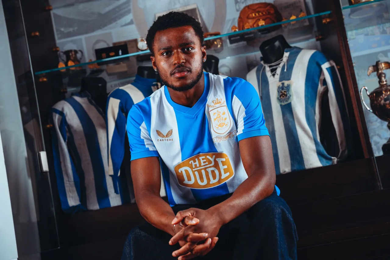 Castore marks Huddersfield Town's century of dominance with a gold Thrice Champions kit