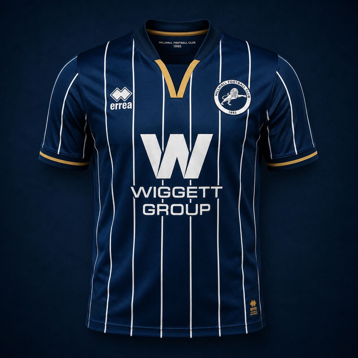Millwall 2026/27 Errea home shirt