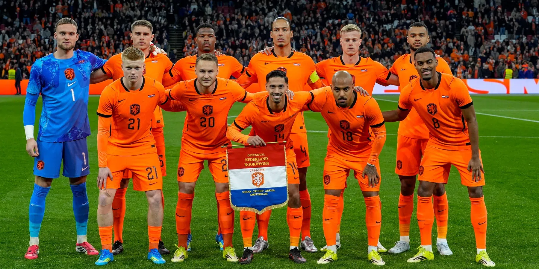 Netherlands debut 2026 World Cup kits against Norway and Ecuador