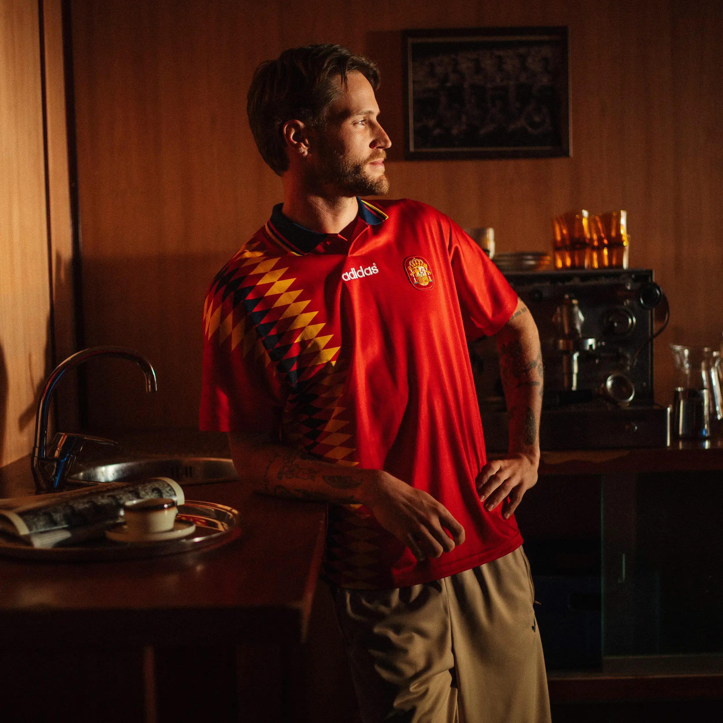 adidas reissues the Spain 1994 home shirt