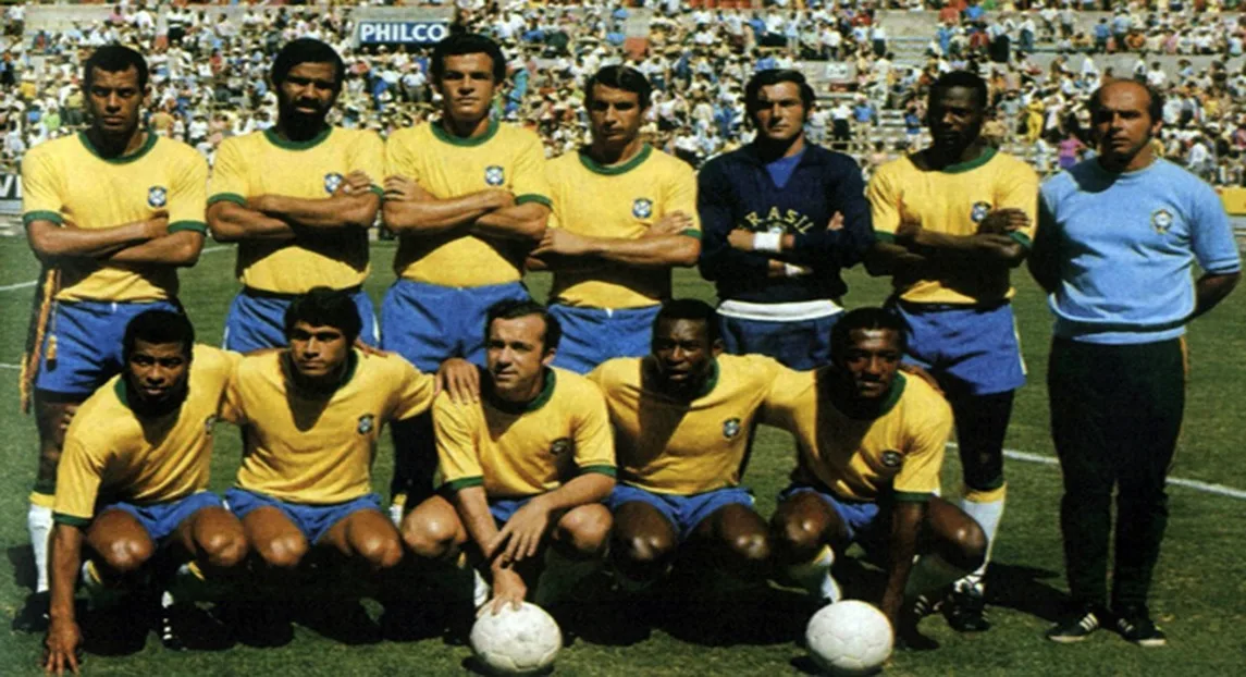 Brazil's 1970 World Cup winning squad