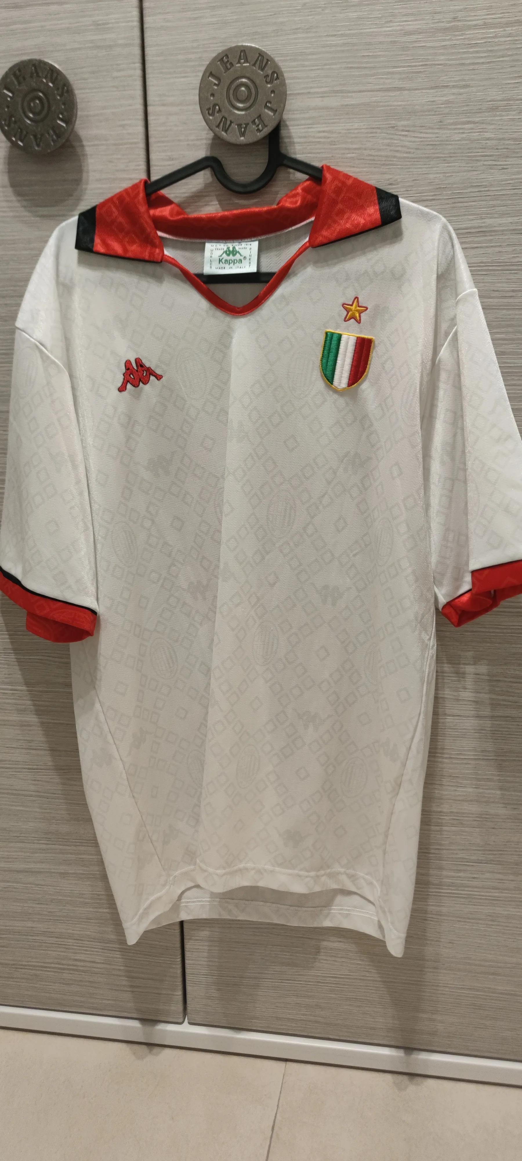 AC Milan 1988-89 Champions League Final Kit