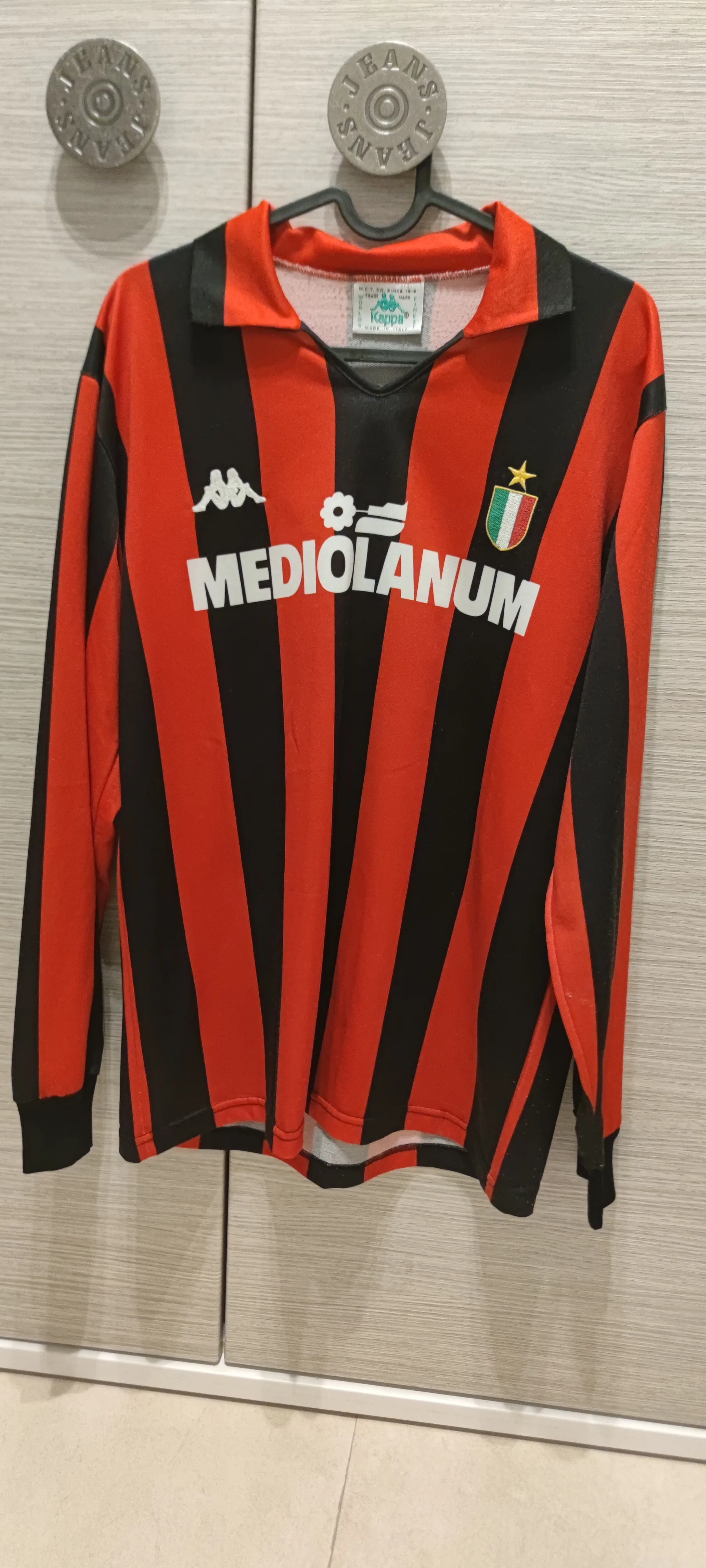 AC Milan 1988-89 Home Kit