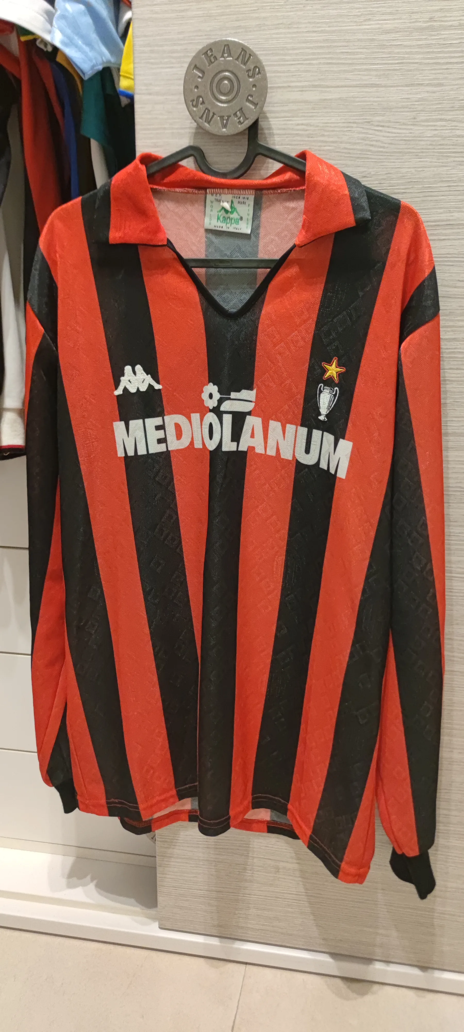 AC Milan 1989-90 Home Kit