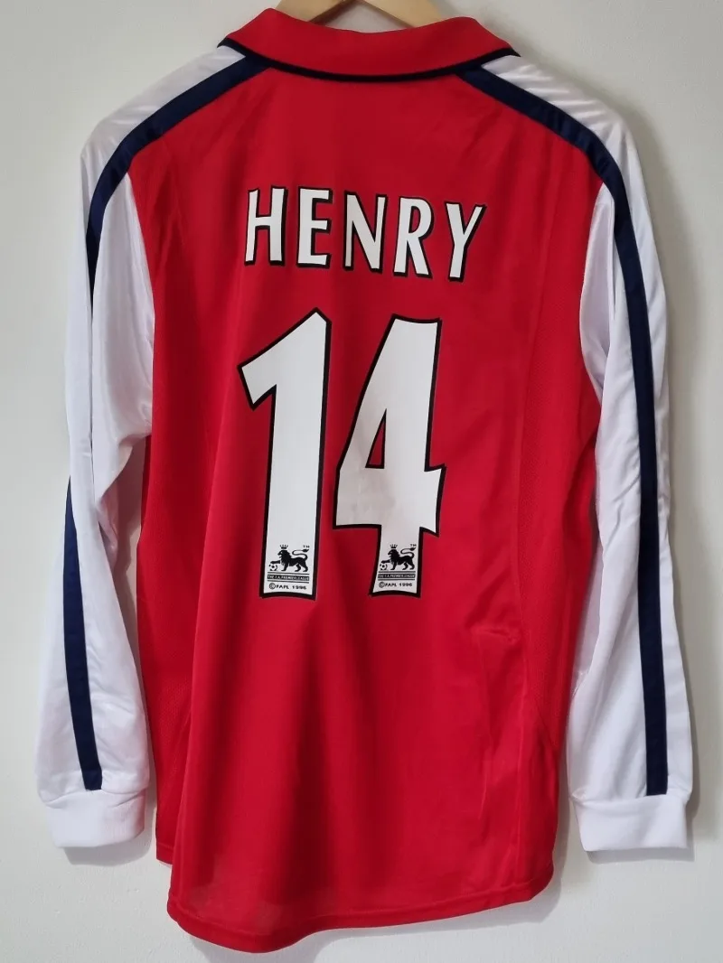 Arsenal FC 2001-02 Home Kit