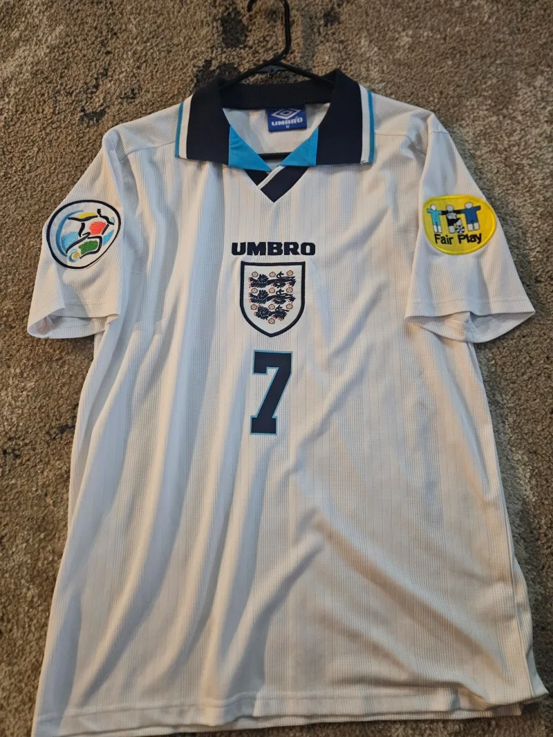 England 1996 Home Kit