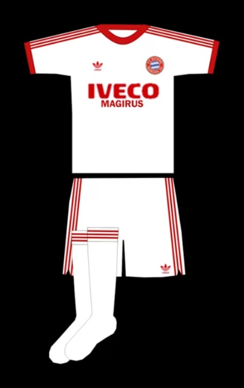 Bayern München 1983-84 Away Kit