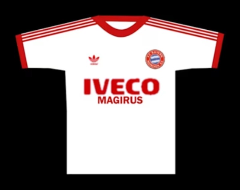 Bayern München 1983-84 Away Kit