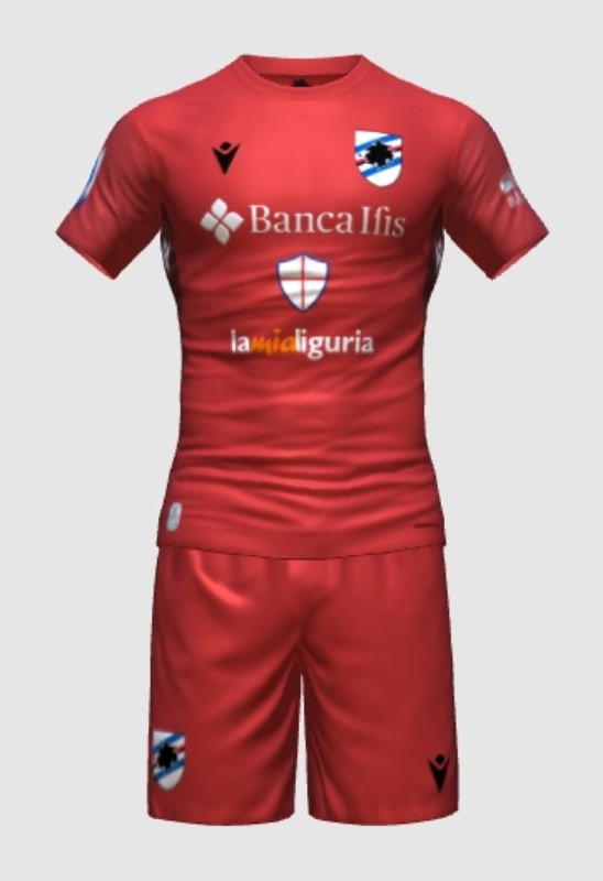 UC Sampdoria 2022-23 GK 2 Kit