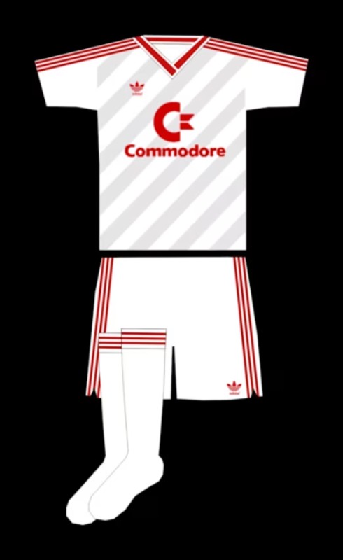 Bayern München 1986-87 Away Kit