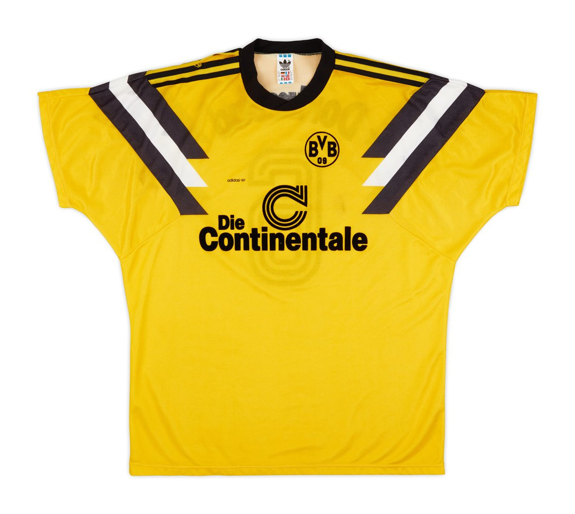 Borussia Dortmund 1988-89 DFB-Pokal Final Kit