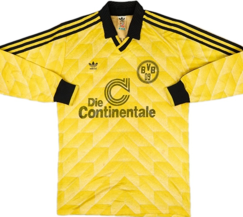 Borussia Dortmund 1988-89 Home 2 Kit