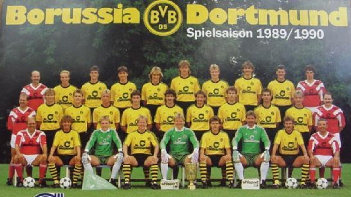 Borussia Dortmund 1989-90 Away Kit