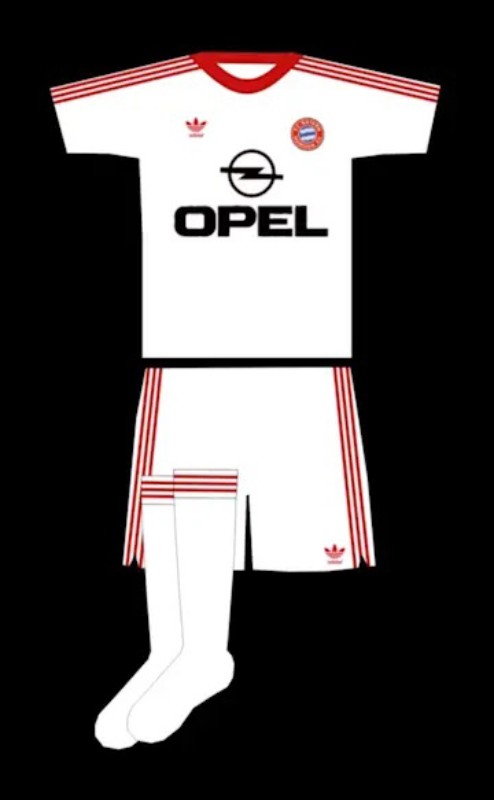 Bayern München 1989-90 Away Kit