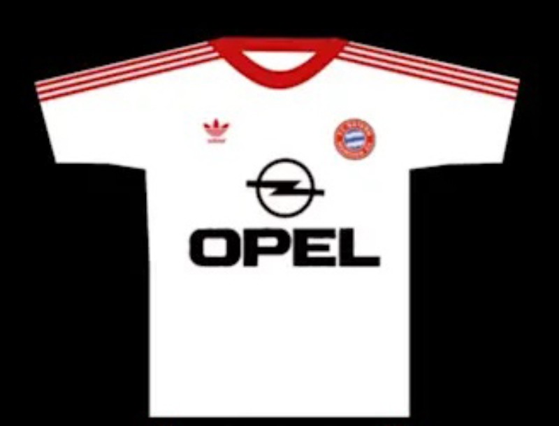 Bayern München 1989-90 Away Kit