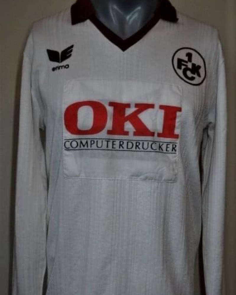 1. FC Kaiserslautern 1989-90 Away 2 Kit