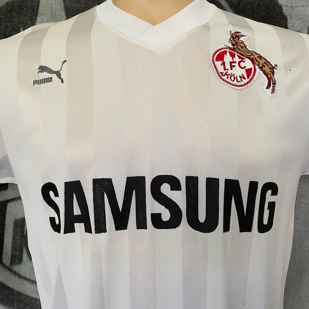 1. FC Köln 1989-90 European Home Kit