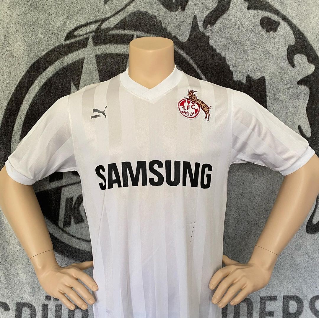 1. FC Köln 1989-90 European Home Kit