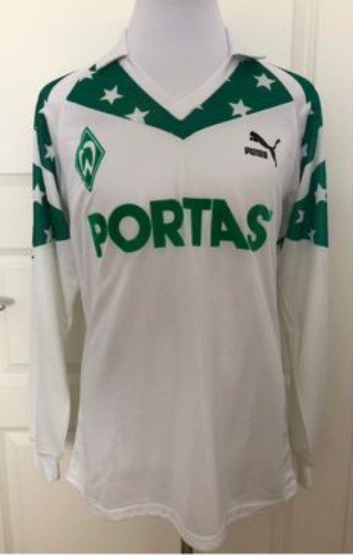 Werder Bremen 1989-90 Home Kit