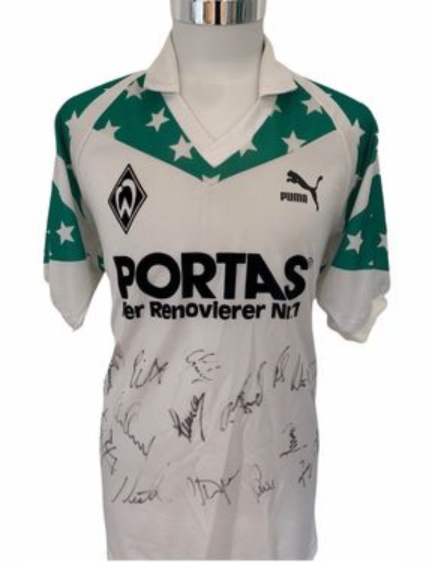 Werder Bremen 1989-90 Home 2 Kit