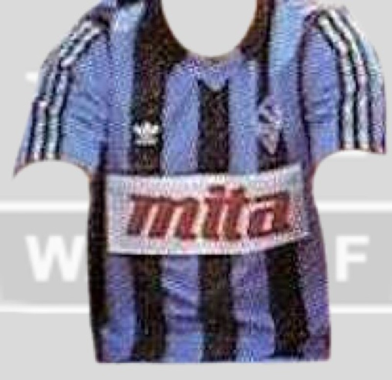 Waldhof Mannheim 1989-90 Home 2 Kit