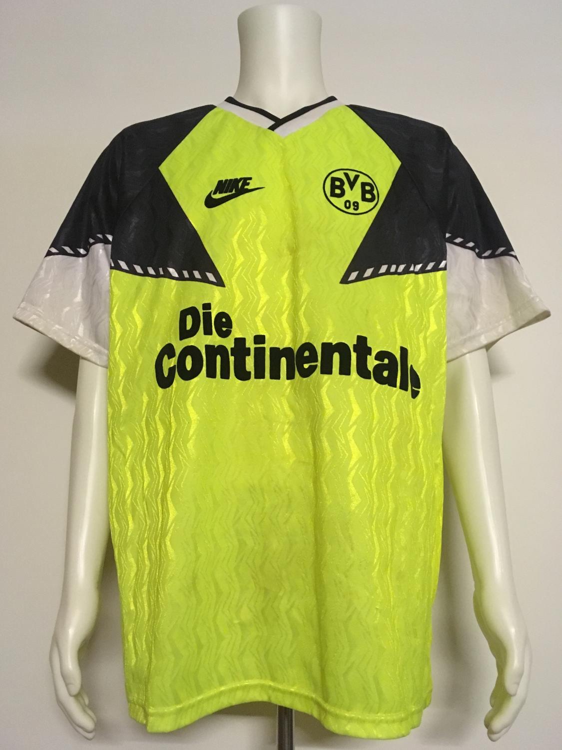 Borussia Dortmund 1990-91 UEFA Cup Home Kit
