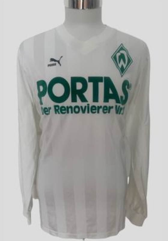 Werder Bremen 1990-91 Home 2 Kit