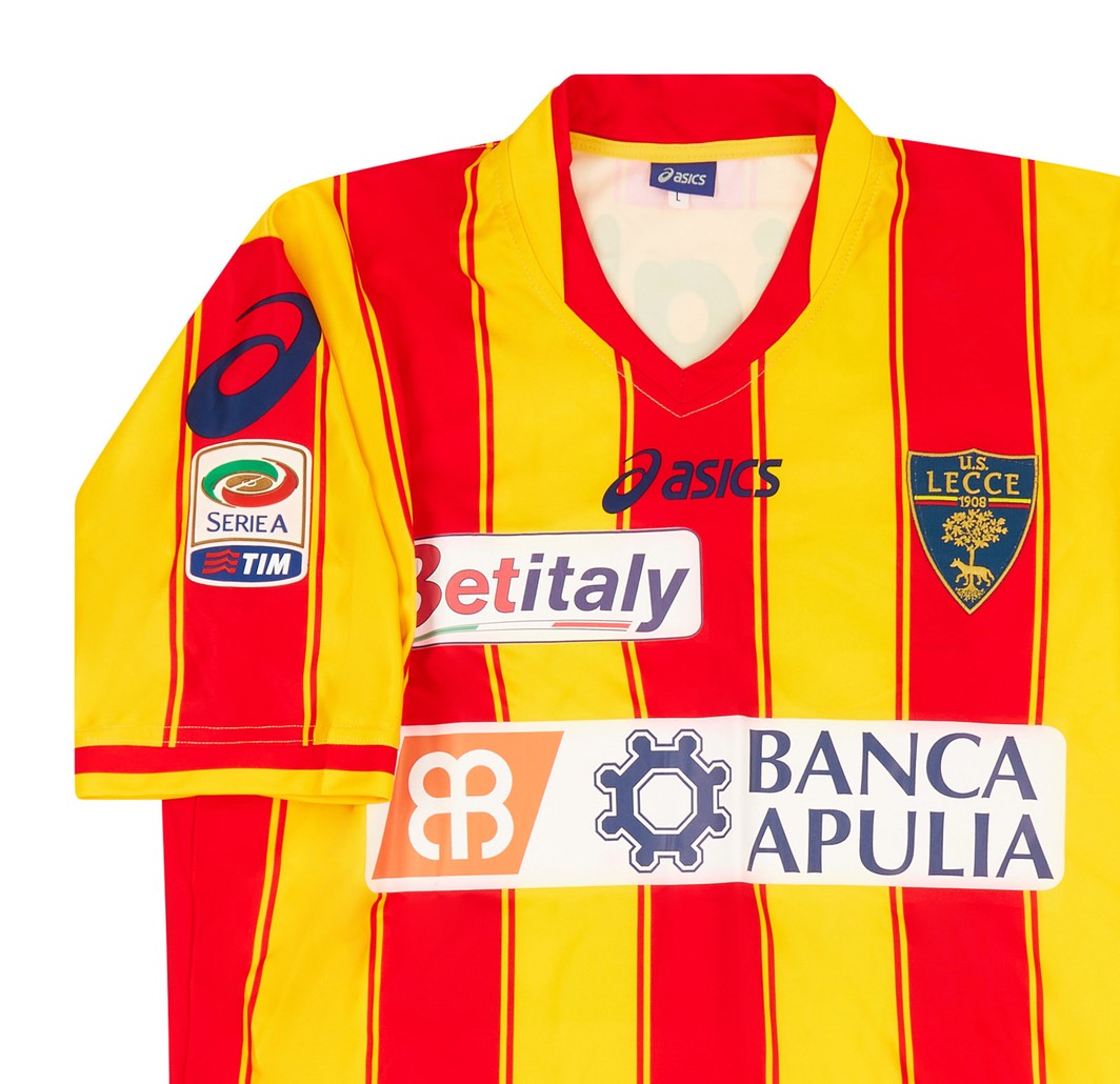 US Lecce 2011-12 Home Kit