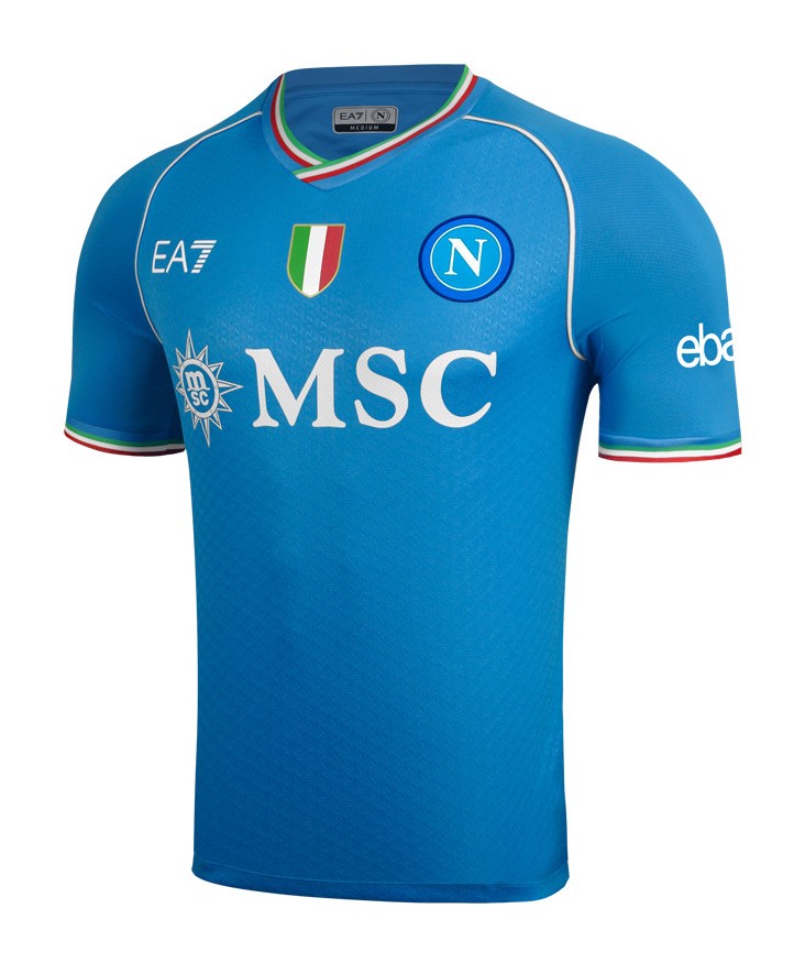 SSC Napoli 2023-24 Champions League Home Kit