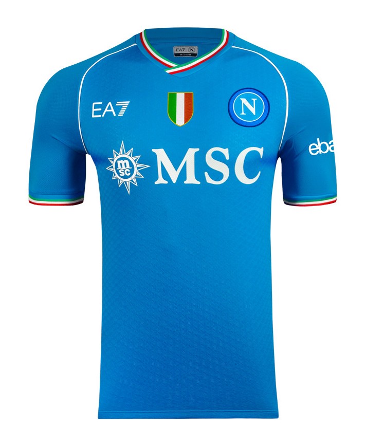 SSC Napoli 2023-24 Champions League Home Kit