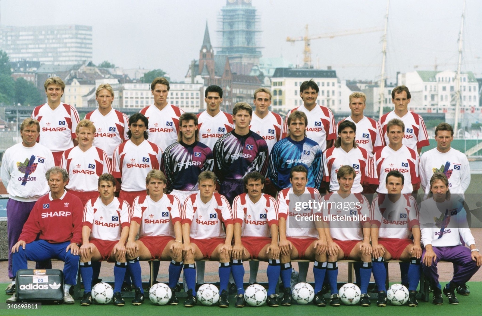 Hamburger SV 1991-92 GK 4 Kit