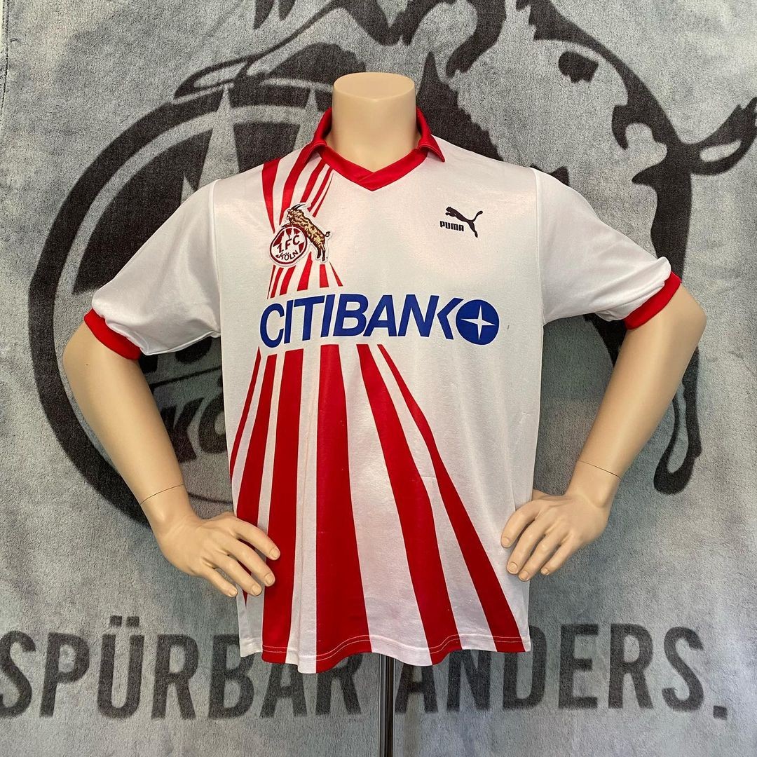 1. FC Köln 1991-92 Home 2 Kit
