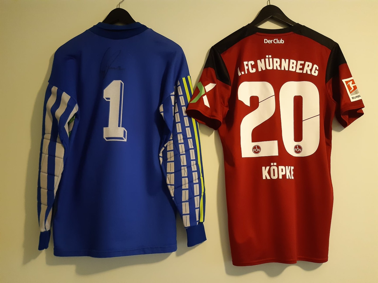 1. FC Nürnberg 1992-93 GK 2 Kit