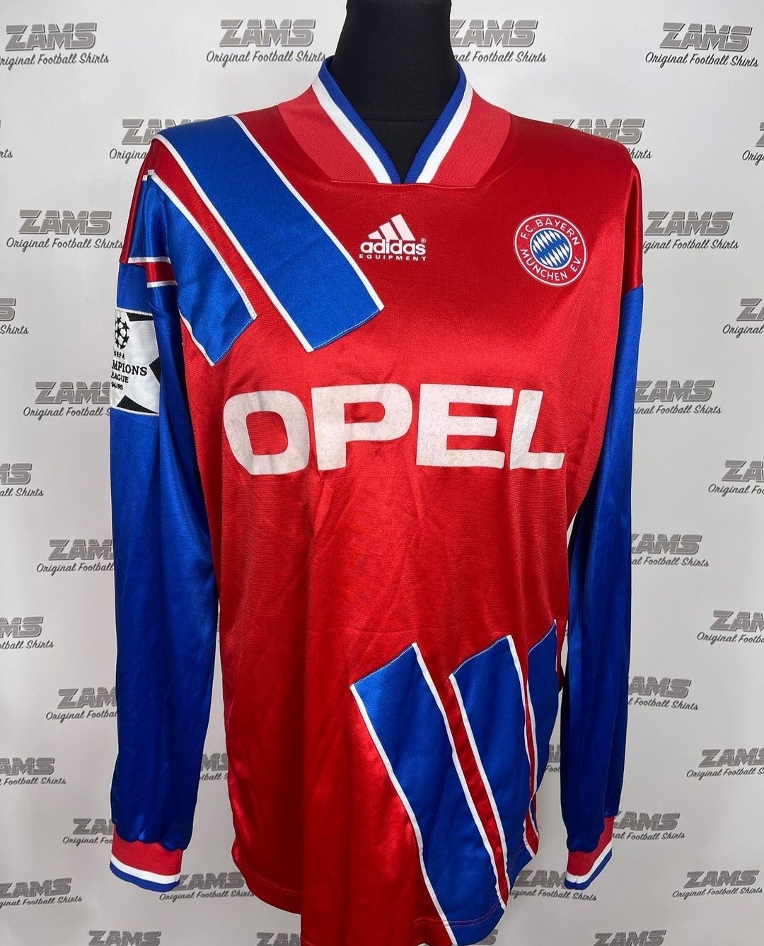 Bayern München 1994-95 Champions League Home Kit