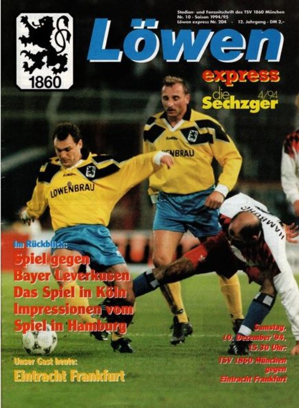 TSV 1860 München 1994-95 Third Kit