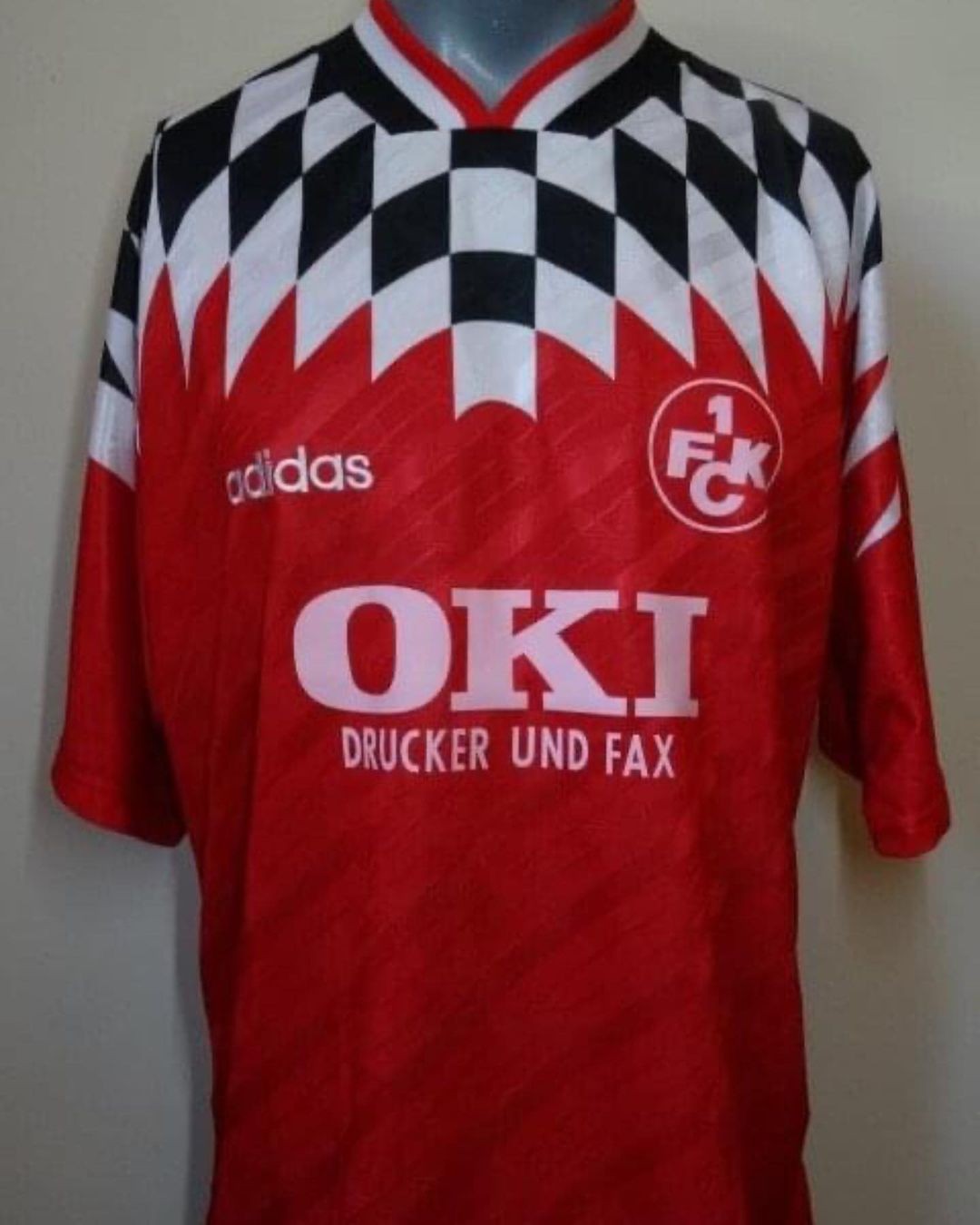 1. FC Kaiserslautern 1995-96 UEFA Cup Home Kit