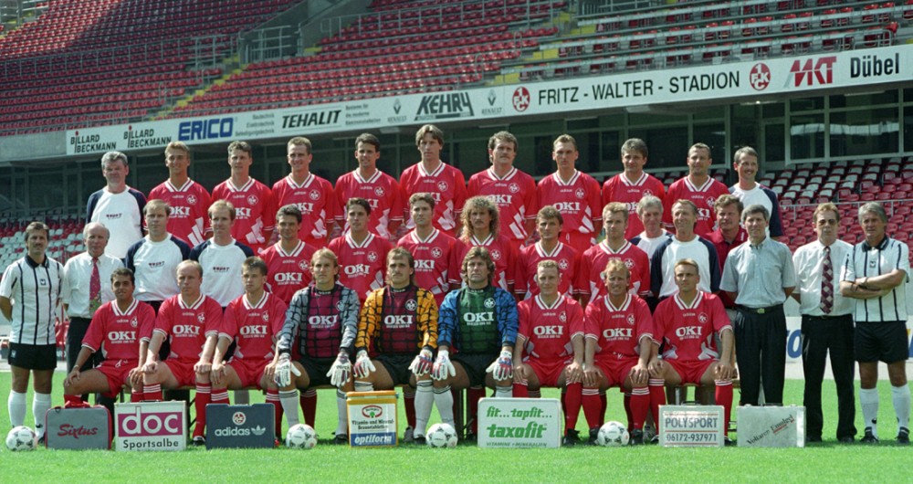 1. FC Kaiserslautern 1995-96 GK 2 Kit