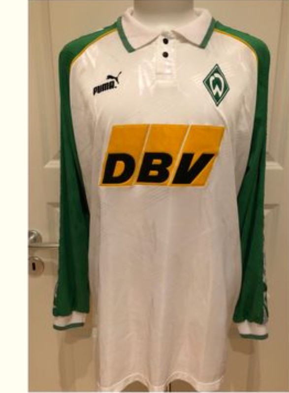 Werder Bremen 1995-96 UEFA Cup Home Kit