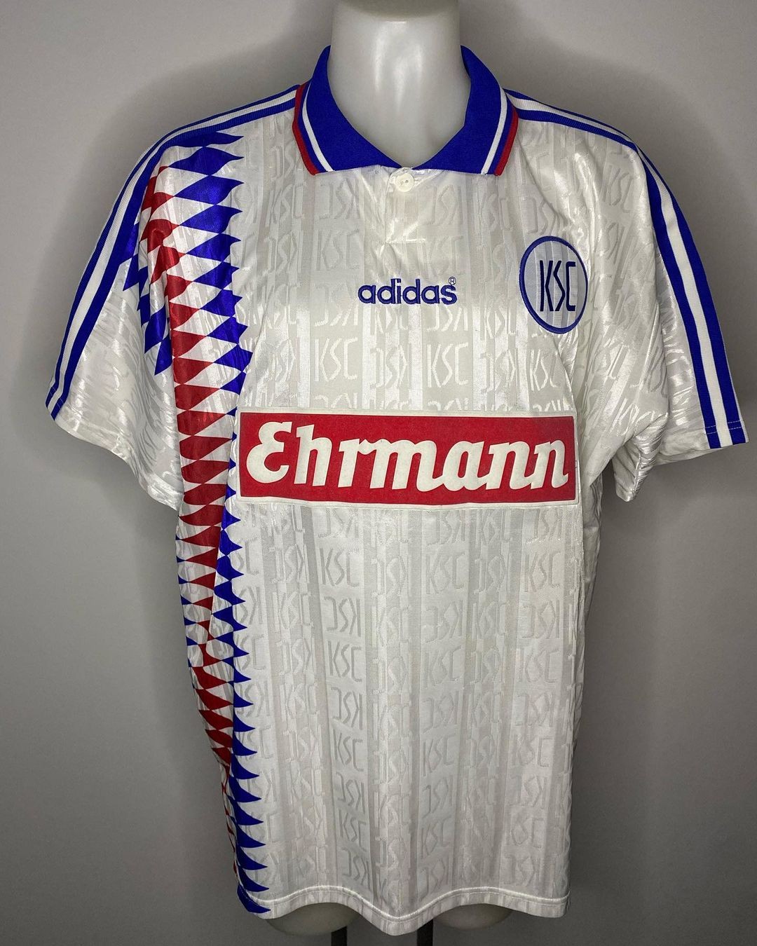 Karlsruher SC 1995-96 Home Kit