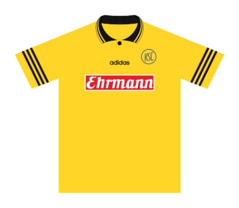 Karlsruher SC 1995-96 Third Kit