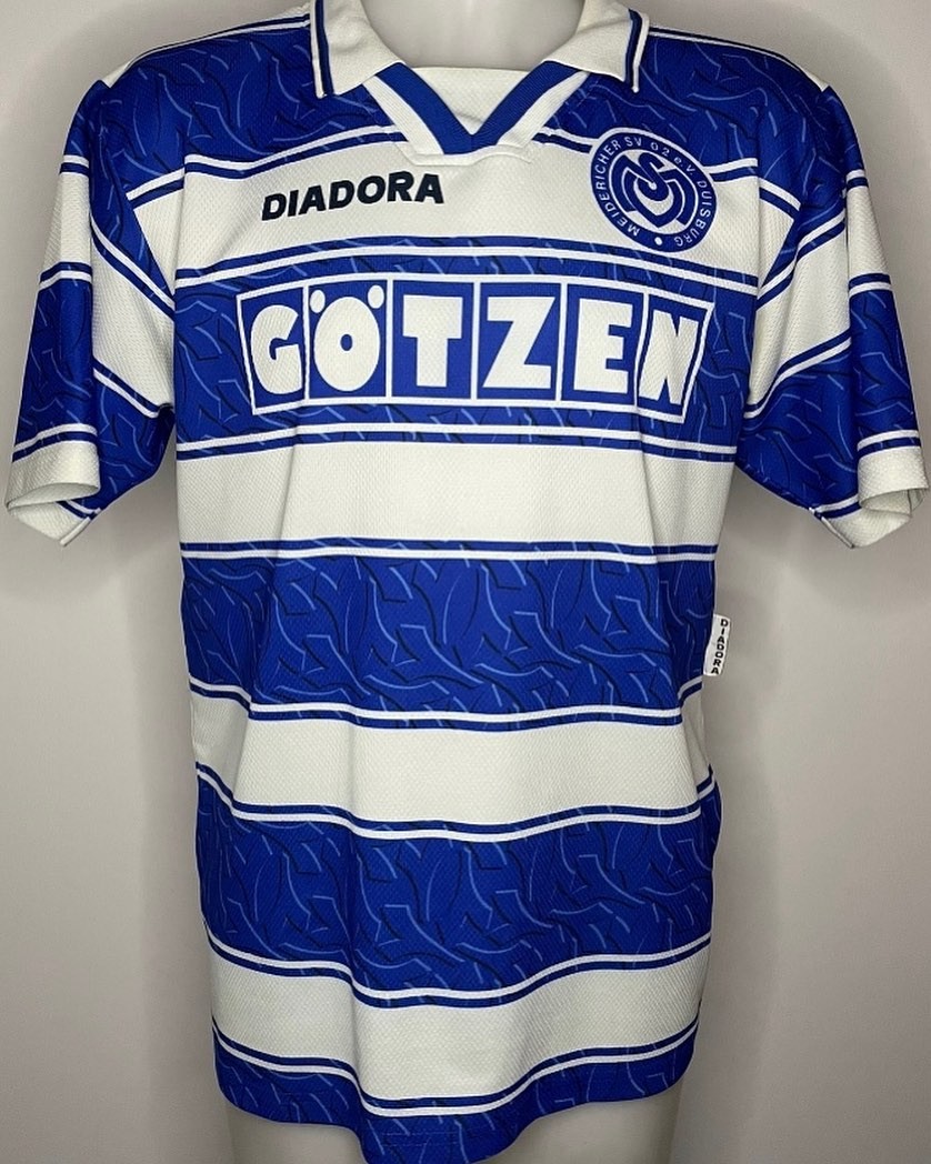MSV Duisburg 1996-97 Home Kit