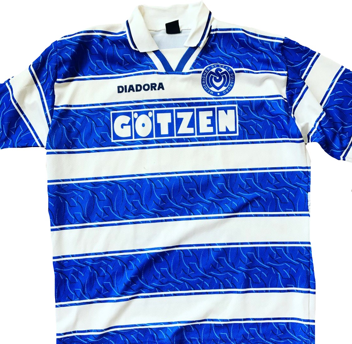 MSV Duisburg 1996-97 Home Kit