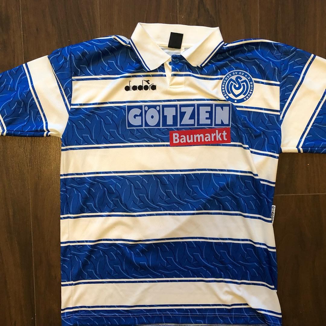 MSV Duisburg 1997-98 Home Kit